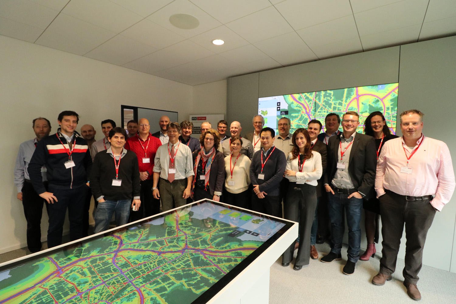 Clusters 2.0 consortium at the PTV's Mobility Lab